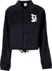 HUF-Giacca-Coach-Jacket-Donna-Megablast-Crop-Coach-Jacket-Black-da-donna
