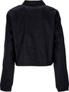 HUF-Giacca-Coach-Jacket-Donna-Megablast-Crop-Coach-Jacket-Black-da-donna