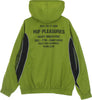 HUF-Giacca-Tuta-Cappuccio-Uomo-Darton-Track-Jacket-X-Pleasures-Green-da-uomo