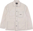 HUF-Giacca-Workwear-Uomo-Contrast-Nylon-Chore-Jacket-Cream-da-uomo