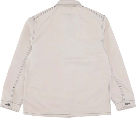 HUF-Giacca-Workwear-Uomo-Contrast-Nylon-Chore-Jacket-Cream-da-uomo