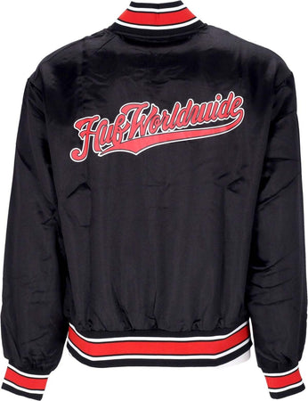 HUF-Giubbotto-Bomber-Uomo-Crackerjack-Satin-Baseball-Jacket-Black-da-uomo