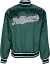 HUF-Giubbotto-Bomber-Uomo-Crackerjack-Satin-Baseball-Jacket-Forest-Green-da-uomo