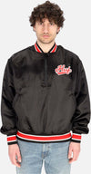 HUF-Giubbotto-Bomber-Uomo-Pop-Fly-Satin-Baseball-Jacket-Black-da-uomo