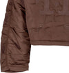 HUF-Giubbotto-Corto-Donna-Paisley-Satin-Bomber-Brown-da-donna