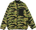 HUF-Giubbotto-Pile-Uomo-Milton-Rev-Polar-Fleece-Tiger-Camo-da-uomo