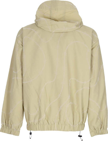 HUF-Giubbotto-Uomo-Reservoir-Jacket-Biscuit-da-uomo