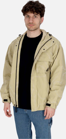 HUF-Giubbotto-Uomo-Reservoir-Jacket-Biscuit-da-uomo
