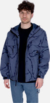 HUF-Giubbotto-Uomo-Reservoir-Jacket-Oil-Blue-da-uomo