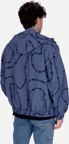 HUF-Giubbotto-Uomo-Reservoir-Jacket-Oil-Blue-da-uomo