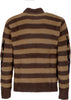 HUF-Maglione-Donna-Shroom-Jacquard-Knit-Sweater-Brown-da-donna