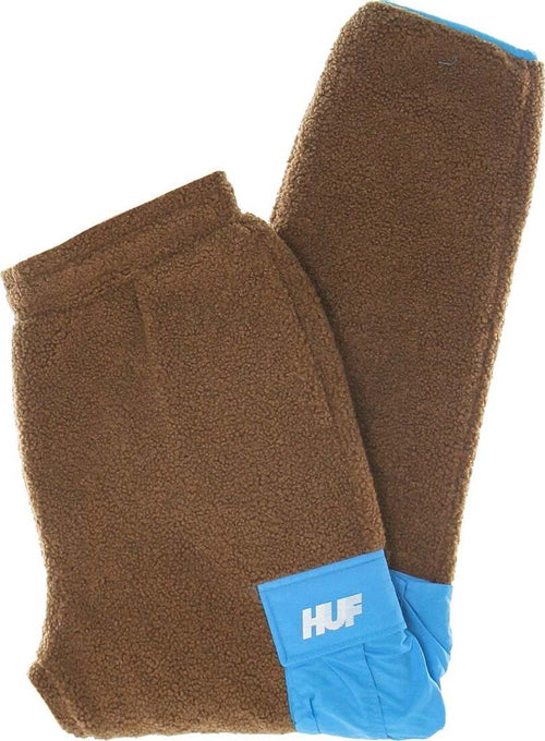 HUF-Orsetto-Uomo-Fort-Point-Sherpa-Pant-Dust-Brown-da-uomo