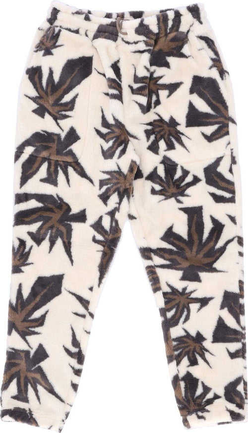 HUF-Orsetto-Uomo-Lowell-Jacquard-Sherpa-Pant-Natural-da-uomo