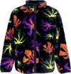 HUF-Orsetto-Uomo-Lowell-Jacquard-Sherpa-Zip-Multi-da-uomo
