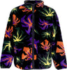 HUF-Orsetto-Uomo-Lowell-Jacquard-Sherpa-Zip-Multi-da-uomo