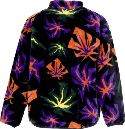 HUF-Orsetto-Uomo-Lowell-Jacquard-Sherpa-Zip-Multi-da-uomo