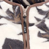 HUF-Orsetto-Uomo-Lowell-Jacquard-Sherpa-Zip-Natural-da-uomo