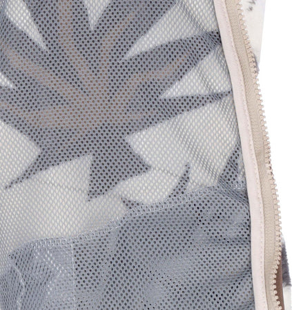 HUF-Orsetto-Uomo-Lowell-Jacquard-Sherpa-Zip-Natural-da-uomo
