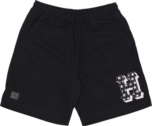 HUF-Pantaloncino-Tipo-Basket-Uomo-H-star-Easy-Short-Black-da-uomo
