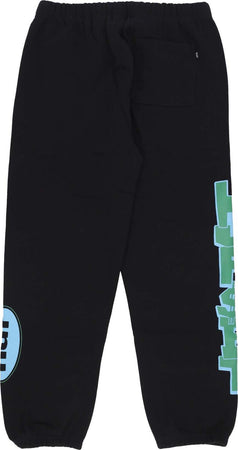 HUF-Pantalone-Corto-Uomo-Anthem-Fleece-Pant-Black-da-uomo