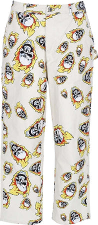 HUF-Pantalone-Lungo-Uomo-Ghost-Rider-Painter-Pant-X-Marvel-Natural-da-uomo