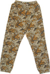 HUF-Pantalone-Tuta-Felpato-Donna-Contra-Fleece-Pant-Tan-Camo-da-donna