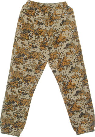 HUF-Pantalone-Tuta-Felpato-Donna-Contra-Fleece-Pant-Tan-Camo-da-donna