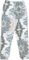 HUF-Pantalone-Tuta-Felpato-Donna-Swirl-Fleece-Pant-Olive-da-donna