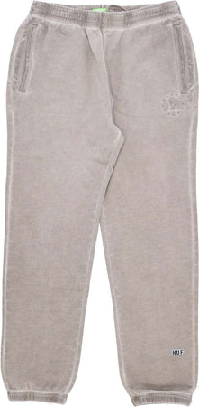 HUF-Pantalone-Tuta-Felpato-Uomo-u-Khaki-da-uomo
