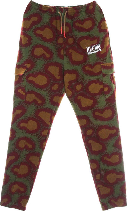 HUF-Pantalone-Tuta-Leggero-Donna-Network-Ft-Cargo-Pant-Olive-da-donna