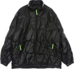 HUF-Piumino-Uomo-Monogram-Puffer-Jacket-Black-da-uomo