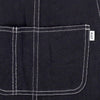 HUF-Salopette-Donna-Lightweight-Handkerchief-Overall-Black-da-donna