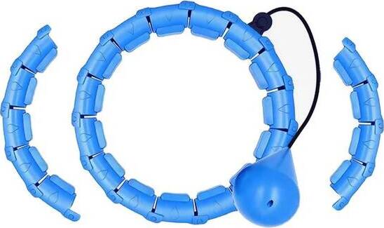 Hula-hoop-fitness-innovativo-regolabile-fino-a-24-nodi-da-assemblare-con-peso-per-esercizi-addominali