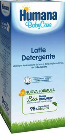 Humana Baby Care Latte Detergente 300ml 98% di ingredienti naturali Detergente per Bambini Bimbi Nuova Formula Igiene Sanitaria Gioia del Bimbo - Villa San Giovanni, Commerciovirtuoso.it