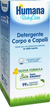 Humana Babycare Detergente Corpo E Capelli 300ml Humana Bio Idramilk 99% Di Ingredienti Naturali Igiene Sanitaria Gioia del Bimbo - Villa San Giovanni, Commerciovirtuoso.it