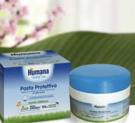 HUMANA BabyCare Pasta Protettiva 94% di Ingredienti Naturali Zinco e Burro di Karitè Pasta Protettiva Bambini e Neonati Igiene e Cura del Corpo Sanitaria Gioia del Bimbo - Villa San Giovanni, Commerciovirtuoso.it