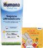 Humana BabyCare Sapone Ultradelicato per Bambini per Igiene Di Mani Viso E Intima Sapone 300 Ml per Pelli Sensibili Con Storie Di Giulio Coniglio Prima infanzia/Igiene e benessere/Bagnetto/Bagnoschiuma Mondo Bimbo - Bagnara Calabra, Commerciovirtuoso.it