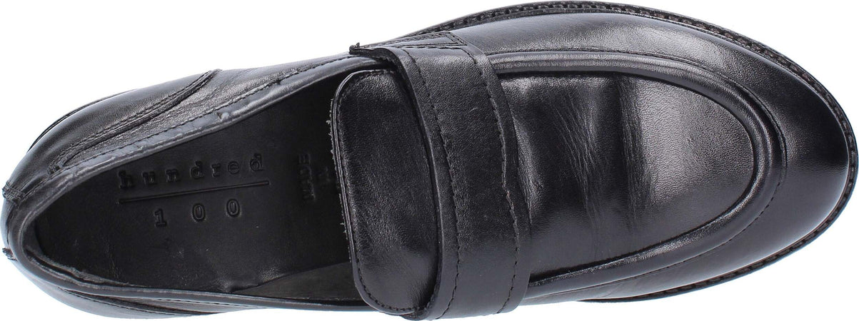 HUNDRED-100-Scarpe-basse-Nero-da-donna