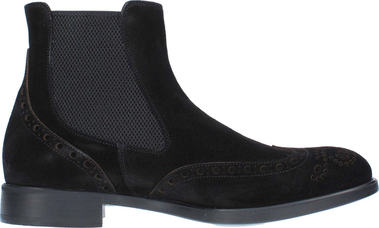 HUNDRED-100-Stivali-Nero-da-uomo