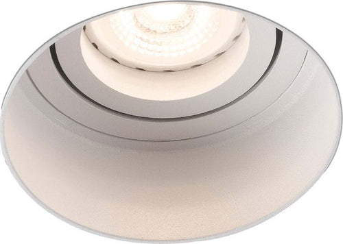 HYDE R Lampada incasso bianca tondo regolabile senza struttura Illuminazione/Illuminazione per interni/Luci da incasso/Portafaretti da incasso Led Mall Home - Napoli, Commerciovirtuoso.it