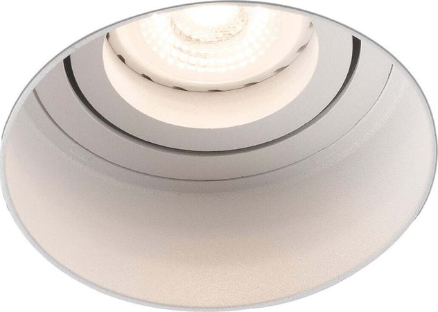 HYDE R Lampada incasso bianca tondo regolabile senza struttura Illuminazione/Illuminazione per interni/Luci da incasso/Portafaretti da incasso Led Mall Home - Napoli, Commerciovirtuoso.it