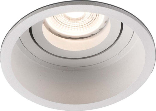 HYDE R Lampada incasso bianca tondo regolabile Illuminazione/Illuminazione per interni/Luci da incasso/Portafaretti da incasso Led Mall Home - Napoli, Commerciovirtuoso.it