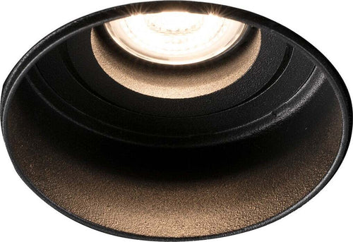 HYDE R Lampada incasso nero tondo regolabile senza struttura Illuminazione/Illuminazione per interni/Luci da incasso/Portafaretti da incasso Led Mall Home - Napoli, Commerciovirtuoso.it