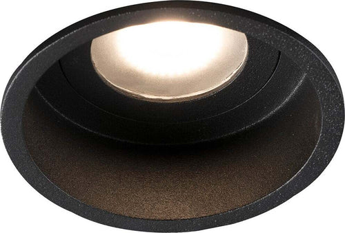 HYDE R Lampada incasso nero tondo Illuminazione/Illuminazione per interni/Luci da incasso/Portafaretti da incasso Led Mall Home - Napoli, Commerciovirtuoso.it