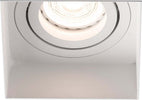 HYDE SQ Lampada incasso bianca quadrata regolabile senza struttura Illuminazione/Illuminazione per interni/Luci da incasso/Portafaretti da incasso Led Mall Home - Napoli, Commerciovirtuoso.it