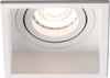 HYDE SQ Lampada incasso bianca quadrata regolabile Illuminazione/Illuminazione per interni/Luci da incasso/Portafaretti da incasso Led Mall Home - Napoli, Commerciovirtuoso.it