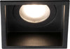 HYDE SQ Lampada incasso nero quadrata Illuminazione/Illuminazione per interni/Luci da incasso/Portafaretti da incasso Led Mall Home - Napoli, Commerciovirtuoso.it