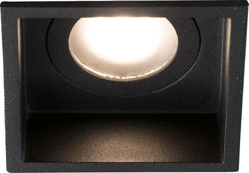 HYDE SQ Lampada incasso nero quadrata Illuminazione/Illuminazione per interni/Luci da incasso/Portafaretti da incasso Led Mall Home - Napoli, Commerciovirtuoso.it