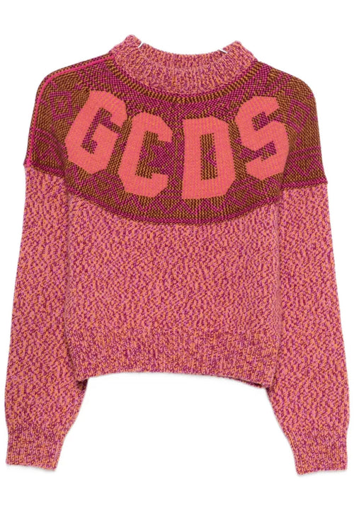 GCDS MAGLIONE SNOW SWEATER da donna