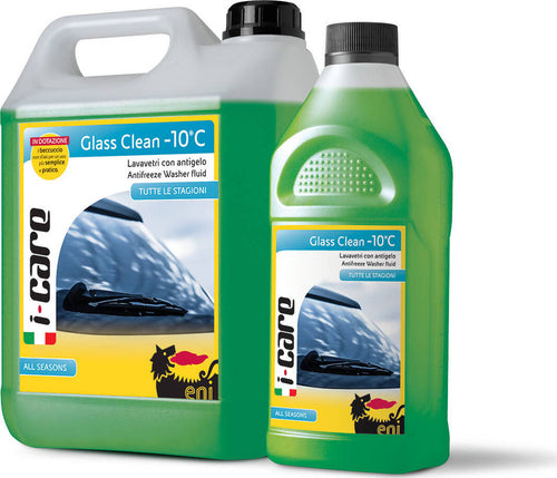 I-CARE GLASS CLEAN -10° 1LT Eni Detergente Lava Verti con AntiGelo Rimuove Insetti unto e Smog dal Parabrezza I-CARE GLASS CLEAN -10° 1LT Non solo alimenti - Albano Laziale, Commerciovirtuoso.it